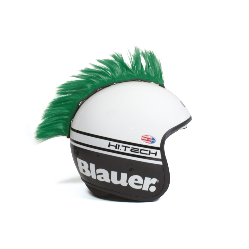 Décoration Casque Crête Verte